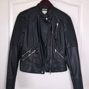 Zara leather jacket